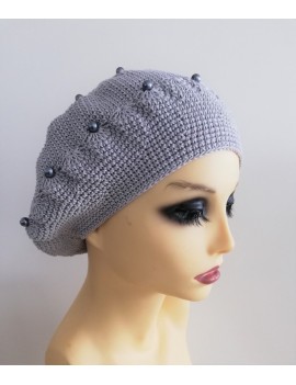 Béret Gris Perle