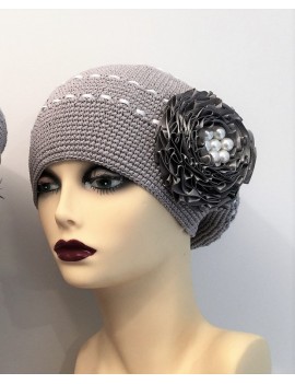 Béret Gris Perle