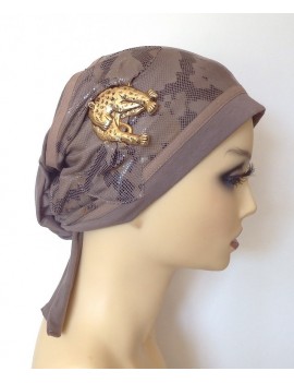 Foulard 2 Pans Beige Sable