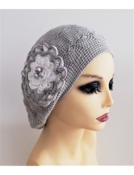 Béret Gris Clair