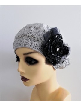 Béret Gris Perle