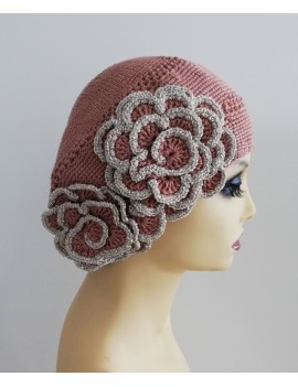 Béret Vieux Rose