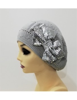 Béret Gris Perle